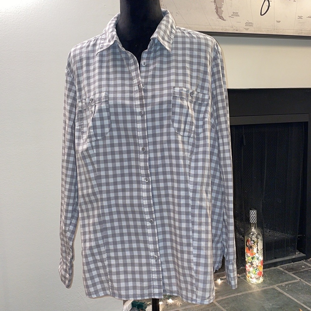 Merona Button down top